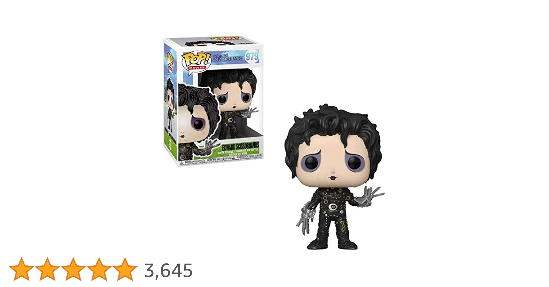 FunkoPOP!17シザーハンズエドワードフィギュアSCISSORHANDS Funko POP! Movies ~ EDWARD SCISSORHANDS (#17) VINYL FIGURE